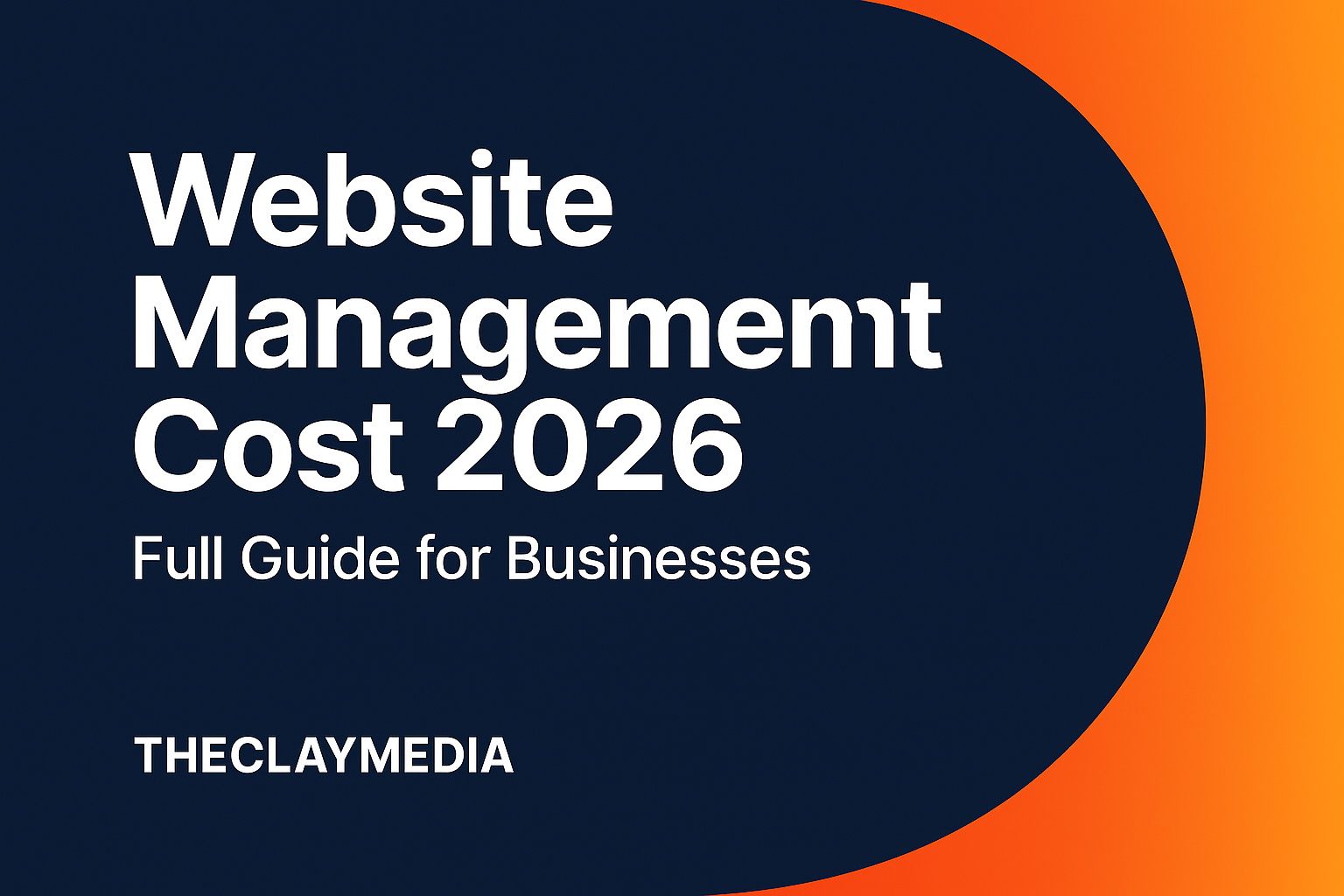 Break down website management cost 2026, see real pricing for small business sites, and learn when to move from DIY to a managed agency plan in Orange County.