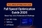 Full Speed Optimization 2026 graphic with Core Web Vitals, TTFB, LCP metrics, and performance charts, styled in The Clay Media’s navy and orange branding.”