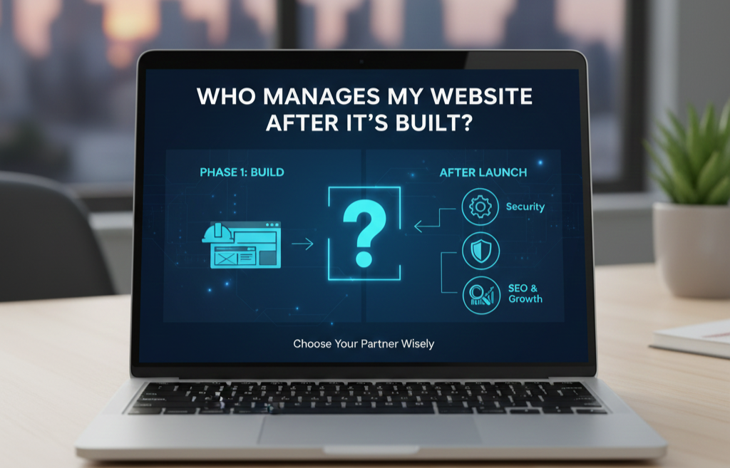 Who Manages My Website After It’s Built?
