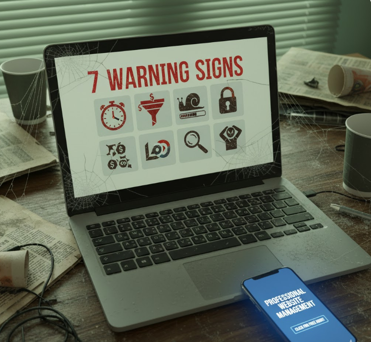 7 Warning Signs Website Management